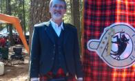 Ed Nisbet in his new Scottish clothing! by Irene Petree